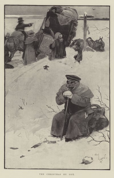 Das Weihnachtsgeschenk, das er bekam von Cecil Charles Windsor Aldin